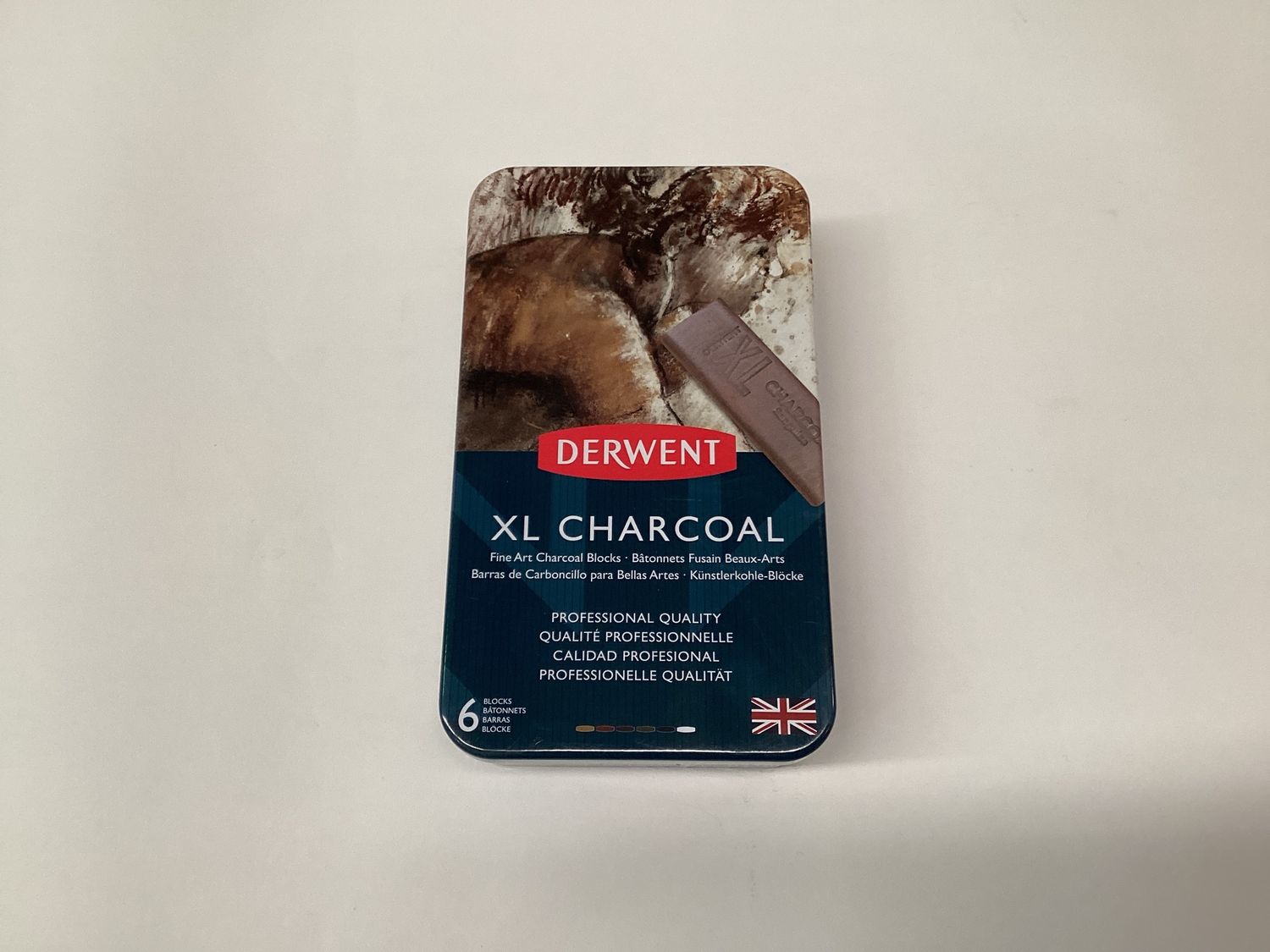 DERWENT XL CHARCOAL 6 Chunky Blocks