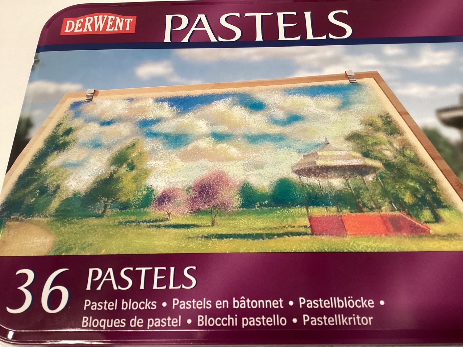 DERWENT PASTEL BLOCK 36 SET