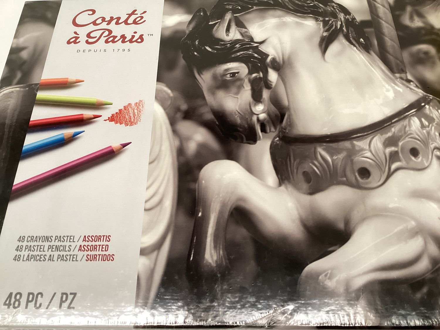 Conte pastel pencil 48 set
