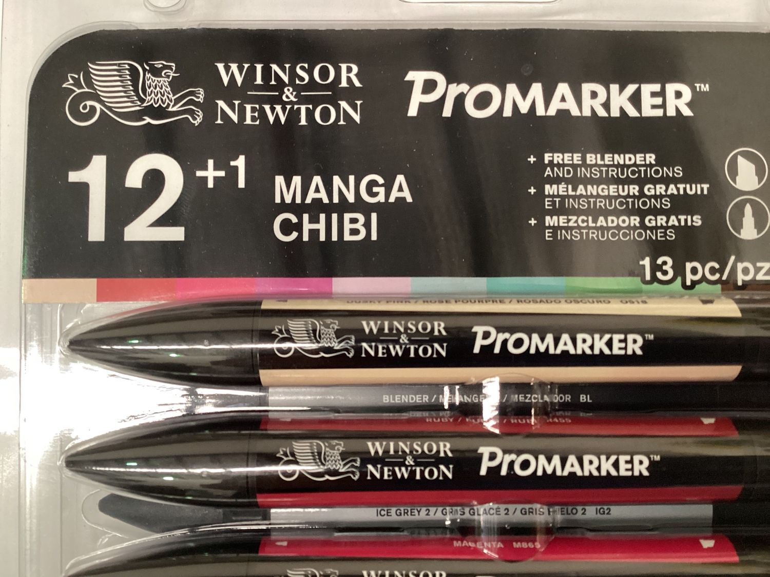 WN PROMARKER 12+1 MANGA CHIBI