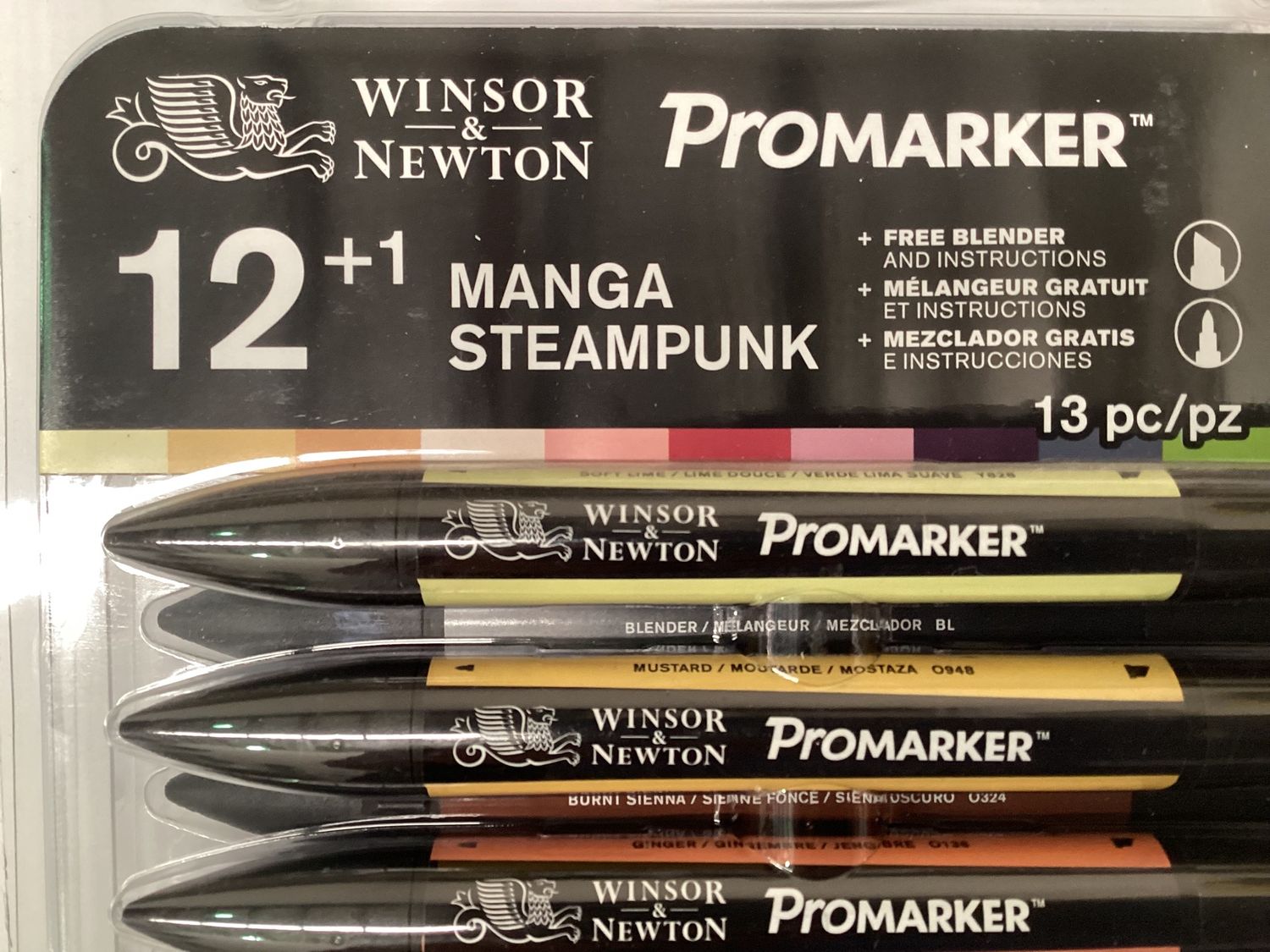 WN Markers Promarker 12 MANGA STEAMPUNK216