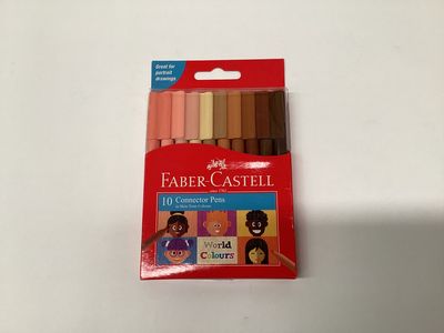 FABER CASTELL COLOUR GRIP WATERCOLOUR PENCILS 12