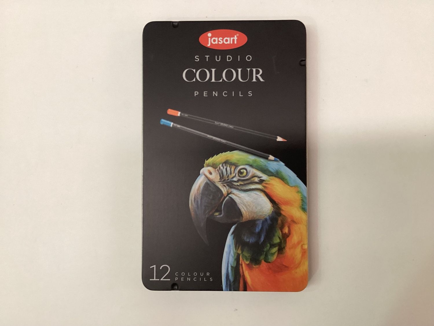 Jasart STUDIO COLOUR PENCIL TIN 12