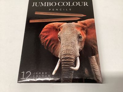 Jasart JUMBO COLOUR PENCIL SET 12