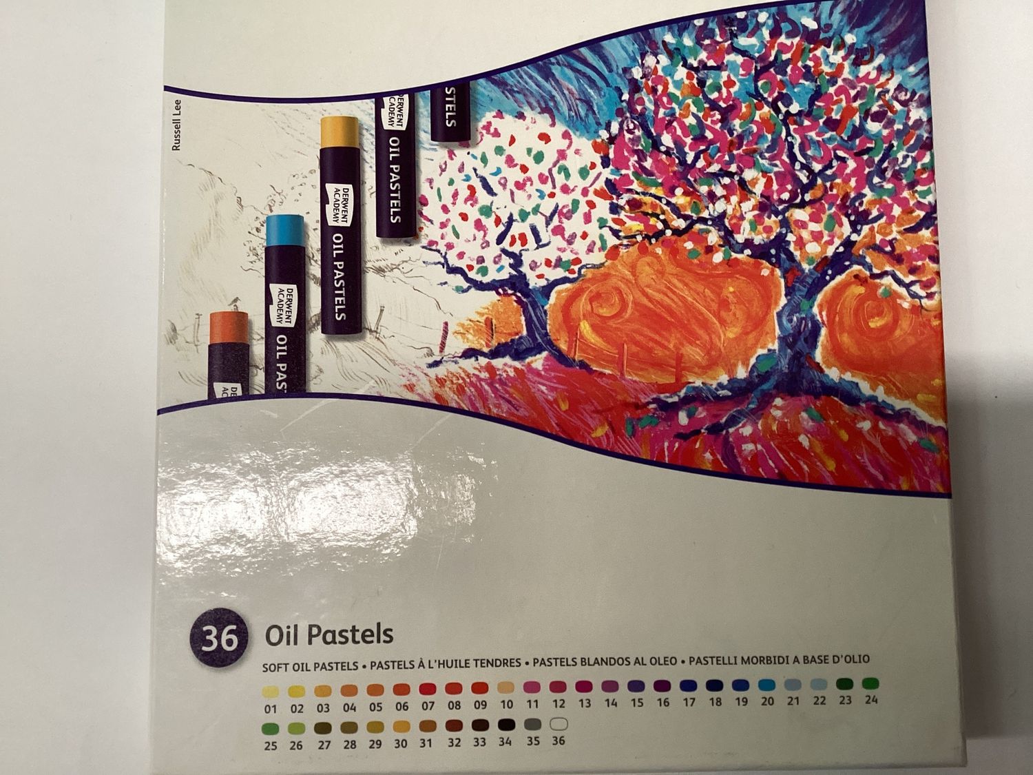 Derwent Academy Oil Pastels 36 set