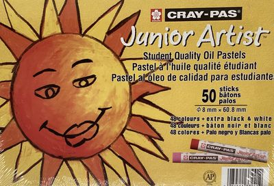 CRAY PAS JUNIOR ARTIST OIL PASTELS 50