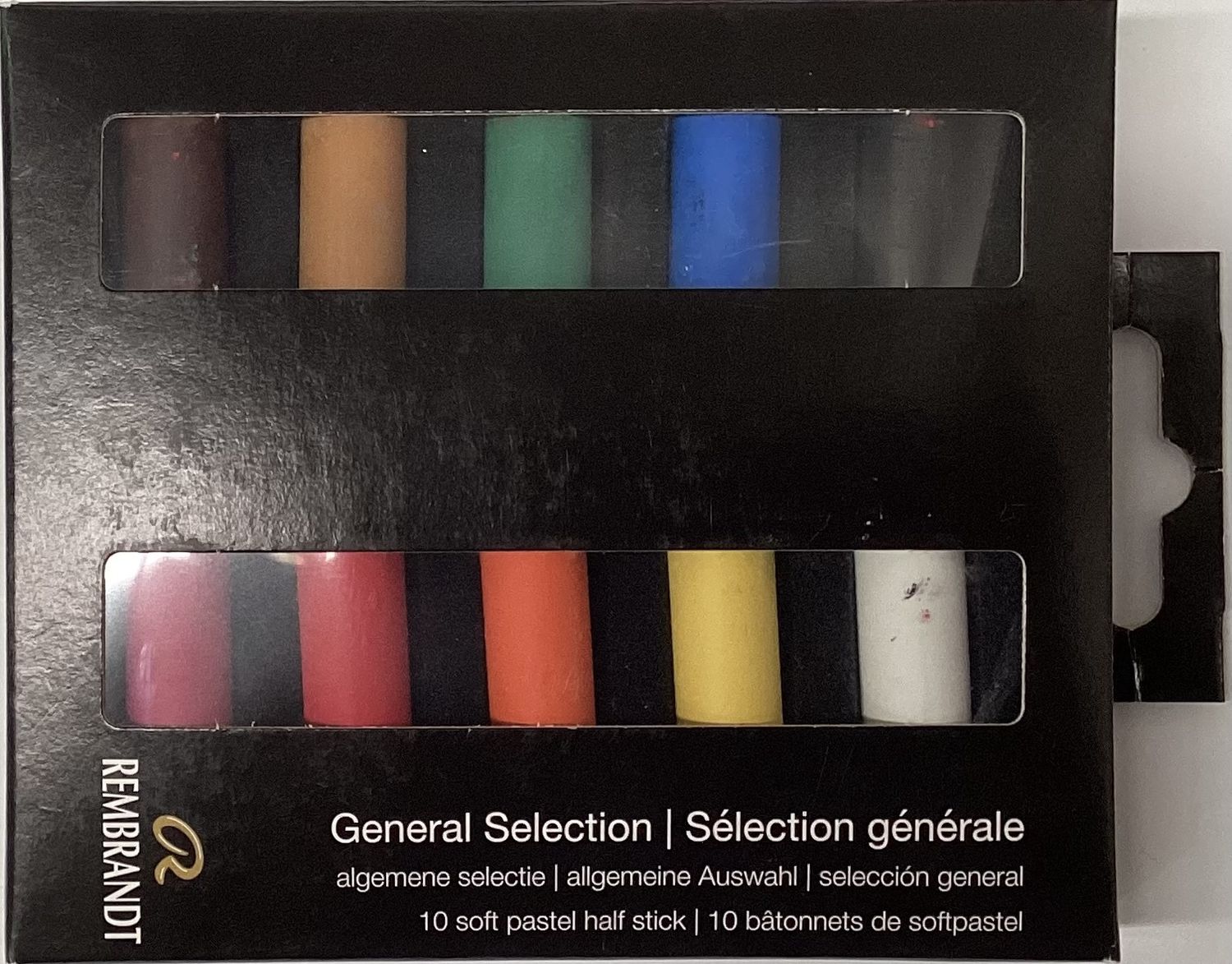 REMBRANDT Soft Pastel Set 10 Half Sticks GENERAL SELECTION