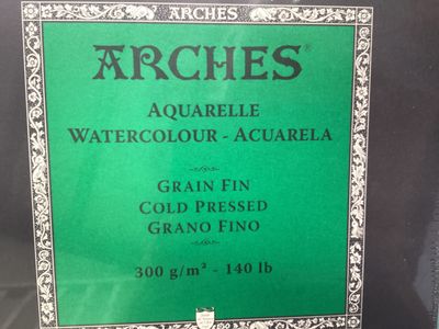 Arches WC CP NW Pad 300gsm A3 12SH
