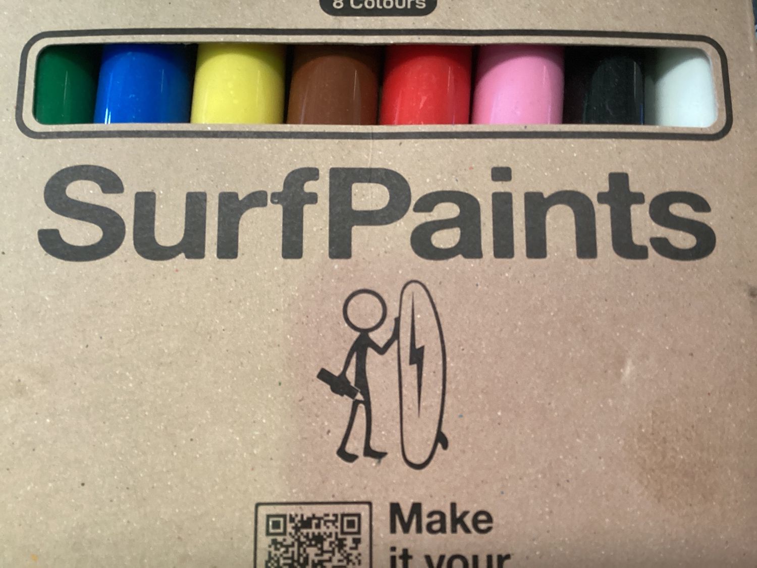 Surf paints Primary set 8