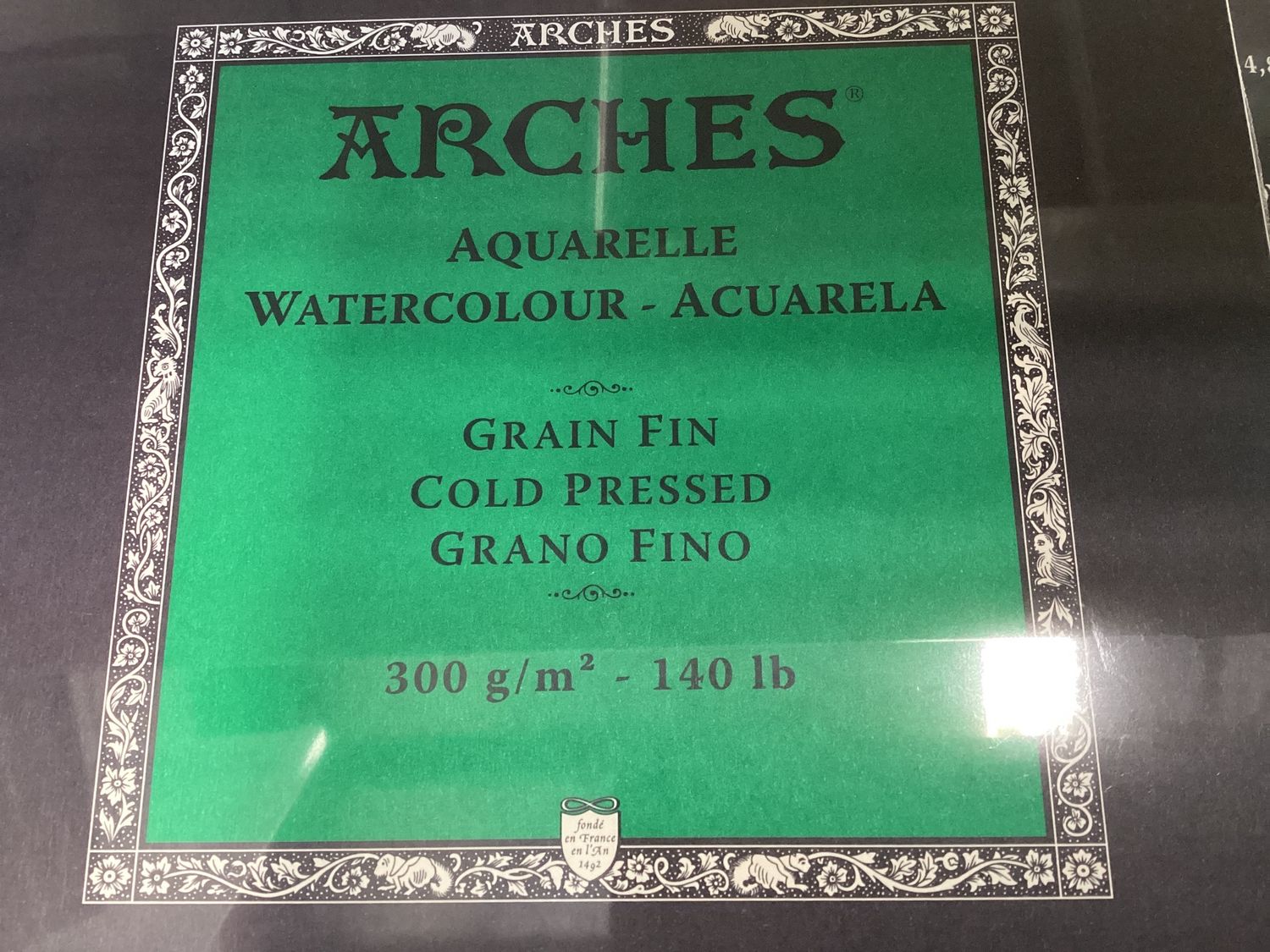 Arches A4 Watercolour pad CP 300g