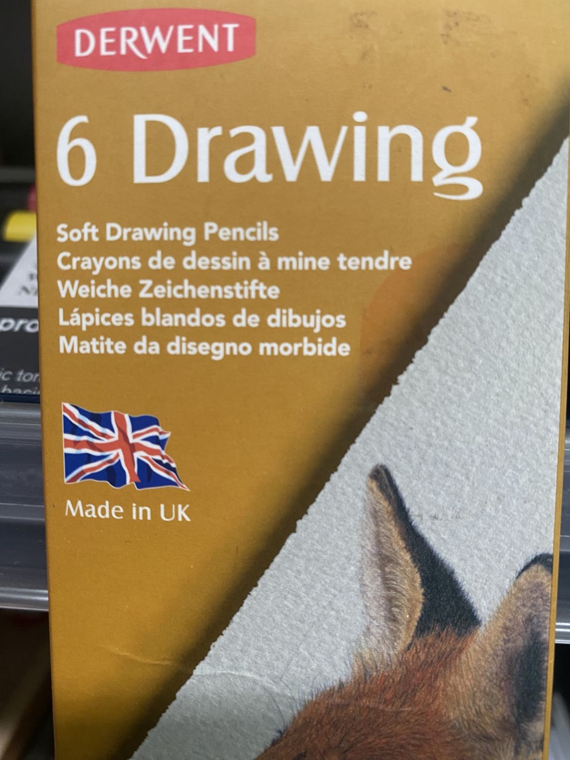 Derwent DRAWING Pencil Tin 6