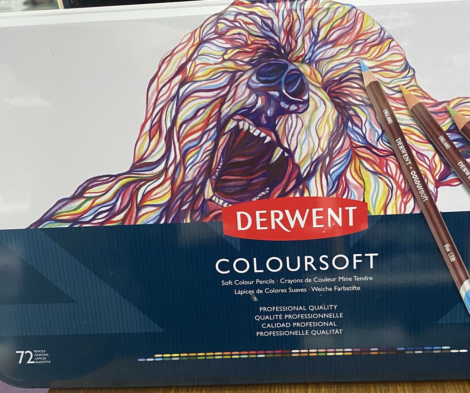 Derwent COLOURSOFT Tin 72
