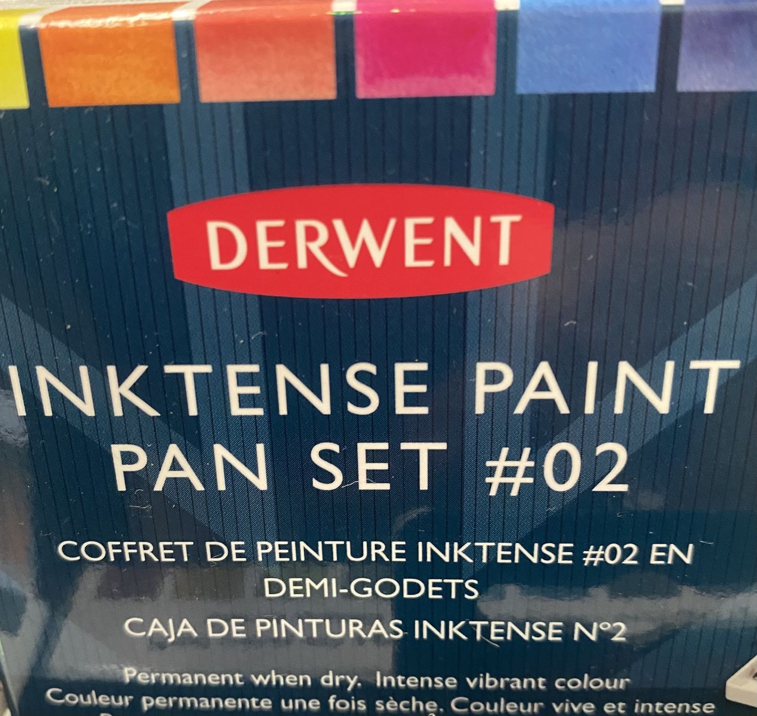 DERWENT Inktense Paint Pan #02 Set 12