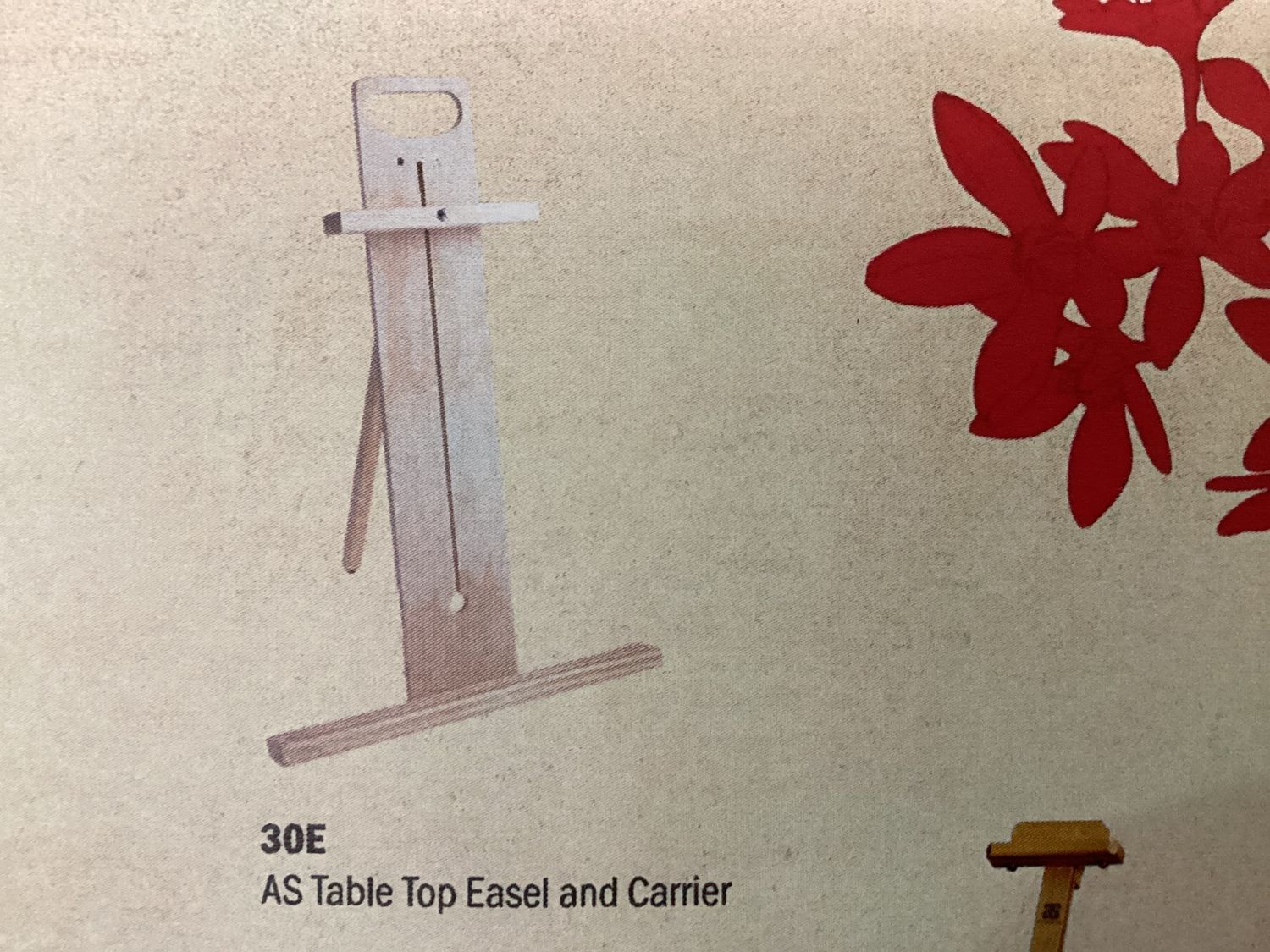 AS Carrier Table Top Easel