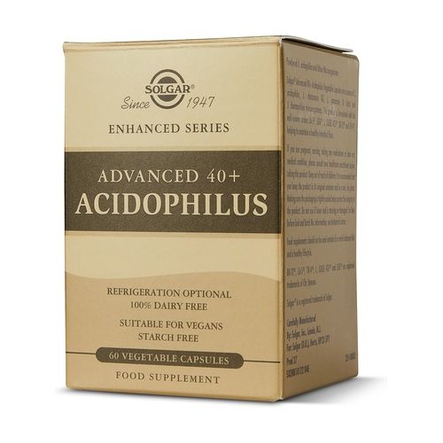 Acidophilus avanzado 40+ probiótico vegano