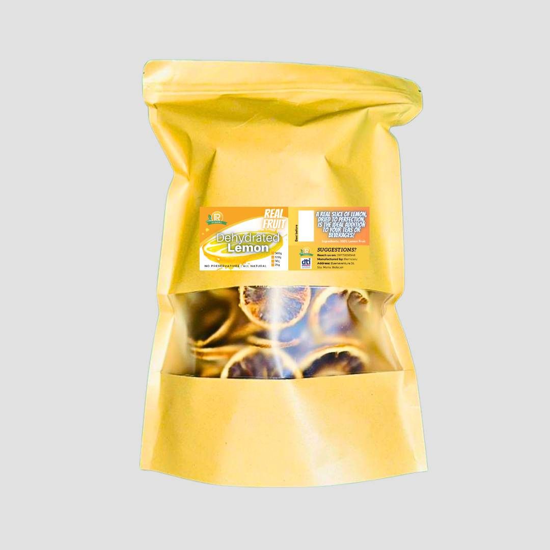 Dried Lemon Wedges | Dehydrated Sliced Lemon 25g