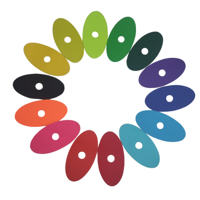 Coloured Neoprene Patches for Motion Capture (Pk 10) Coloured Neoprene Patches for Motion Capture (Pk 10)