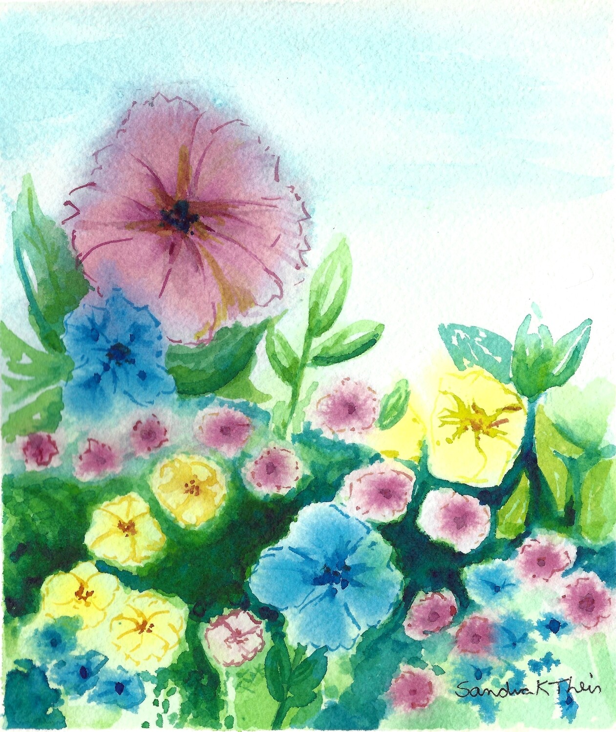 Bloomin&#39;-Watercolor