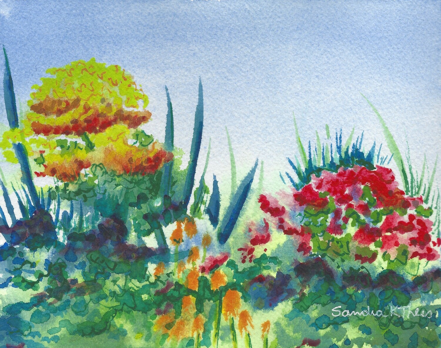 Green Thumb-Watercolor