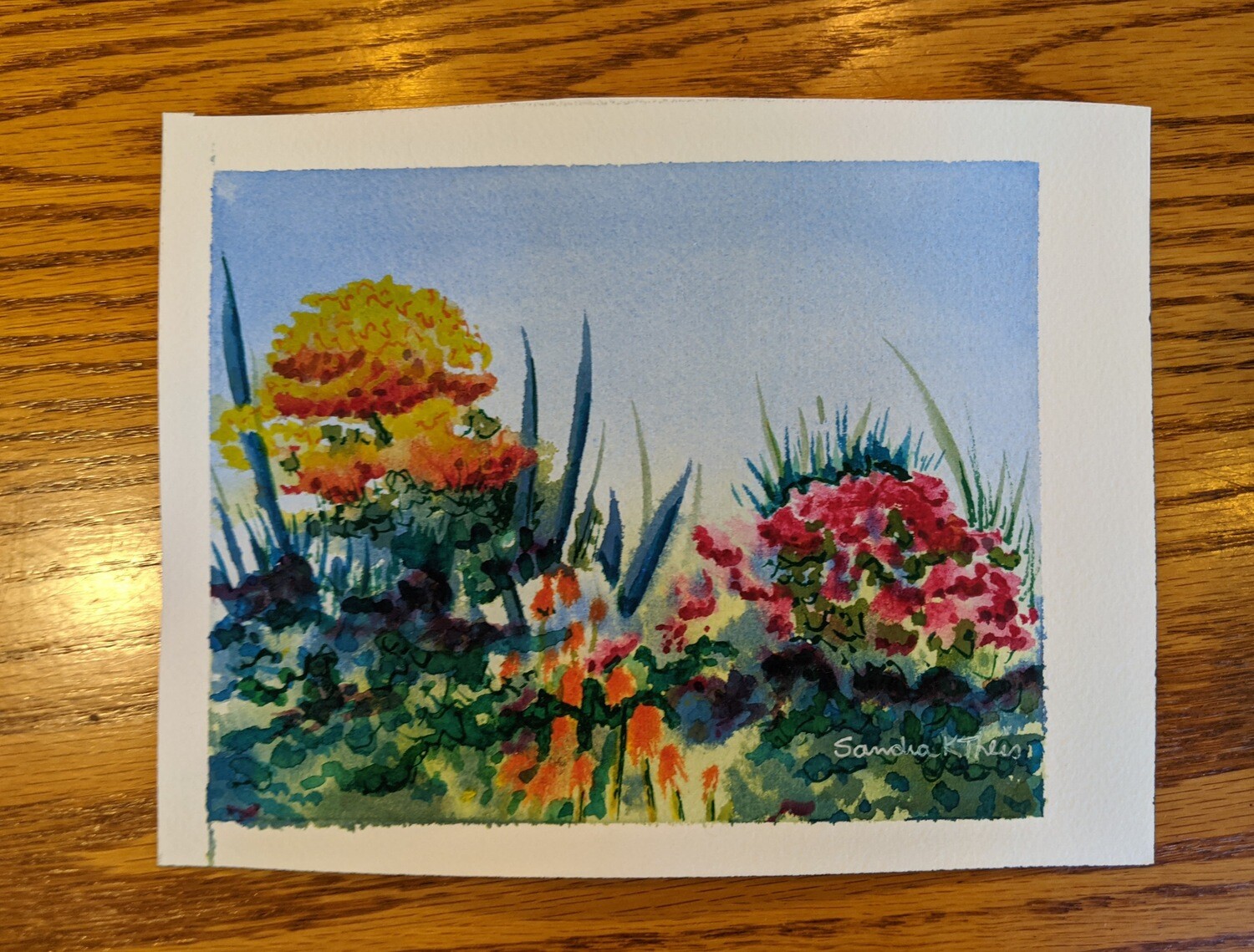 Green Thumb-Watercolor