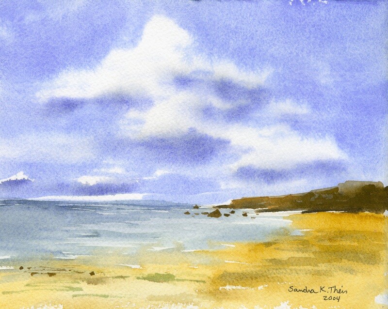 Seascape-Watercolor