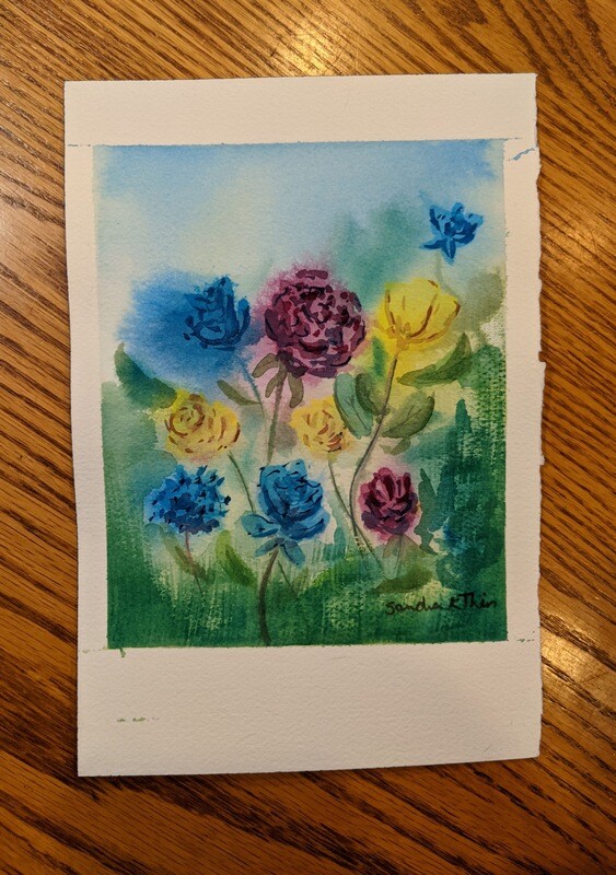 More Roses-Watercolor