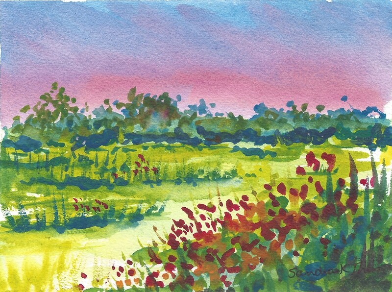Morning Flowers-Card