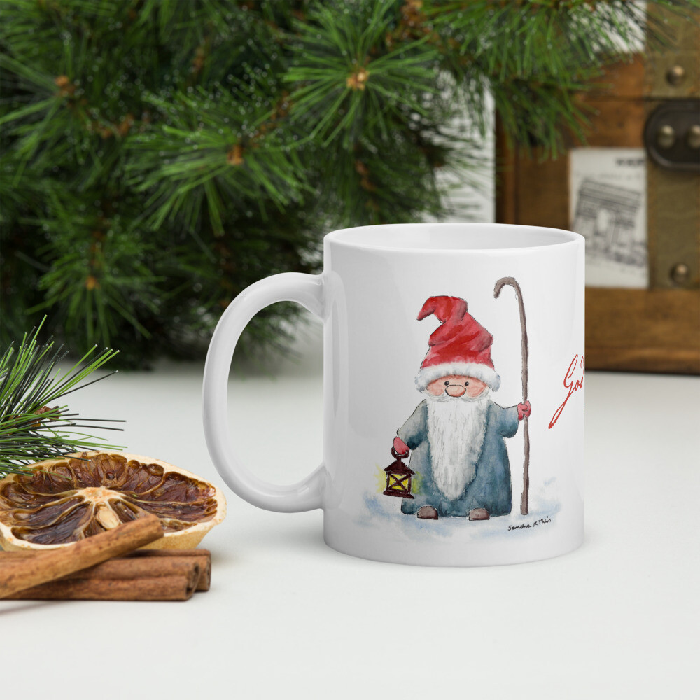 God Jul! Tomte 11oz mug