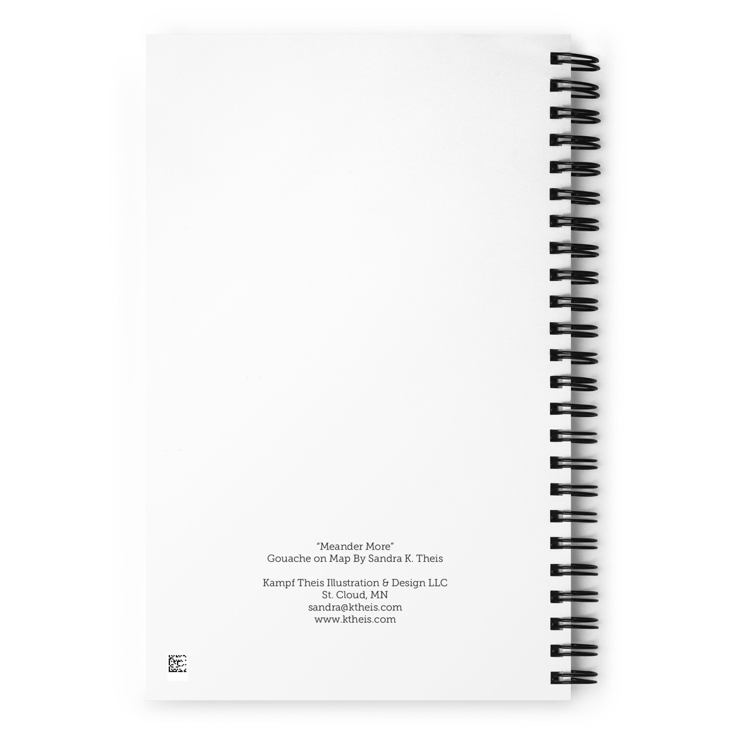 Meander More Spiral Notebook