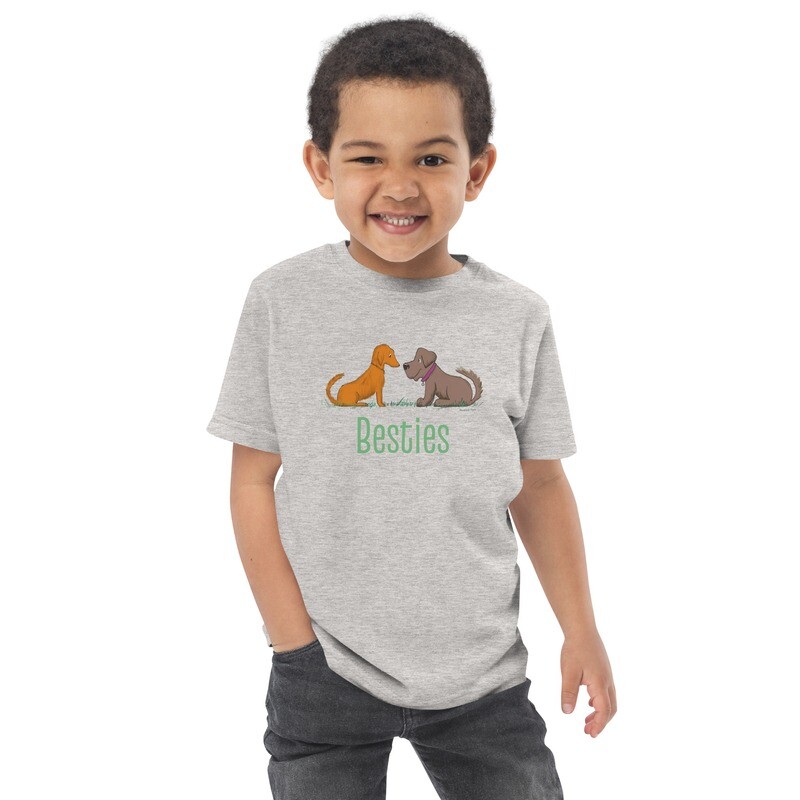 Besties Toddler jersey t-shirt