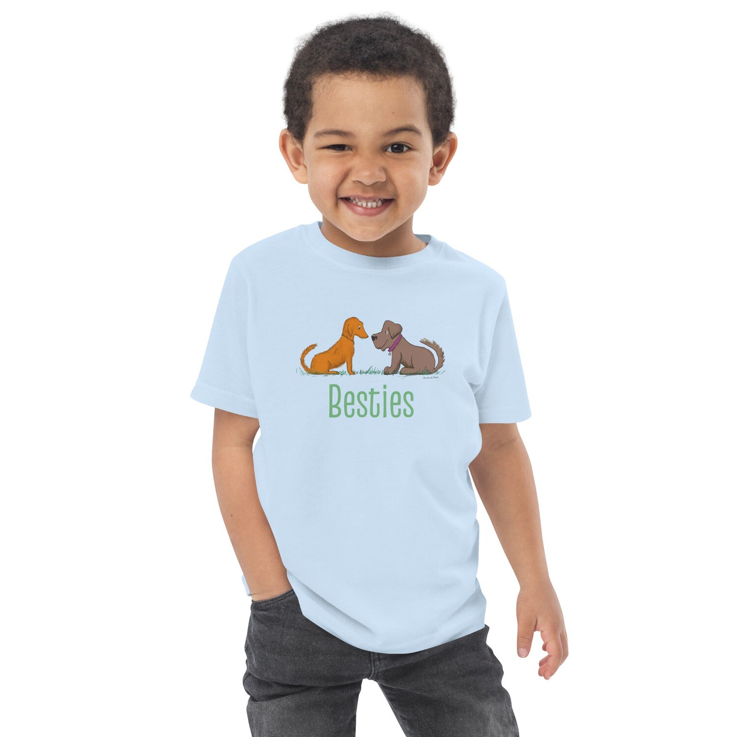 Besties Toddler jersey t-shirt
