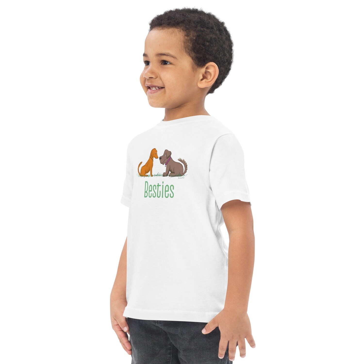 Besties Toddler jersey t-shirt