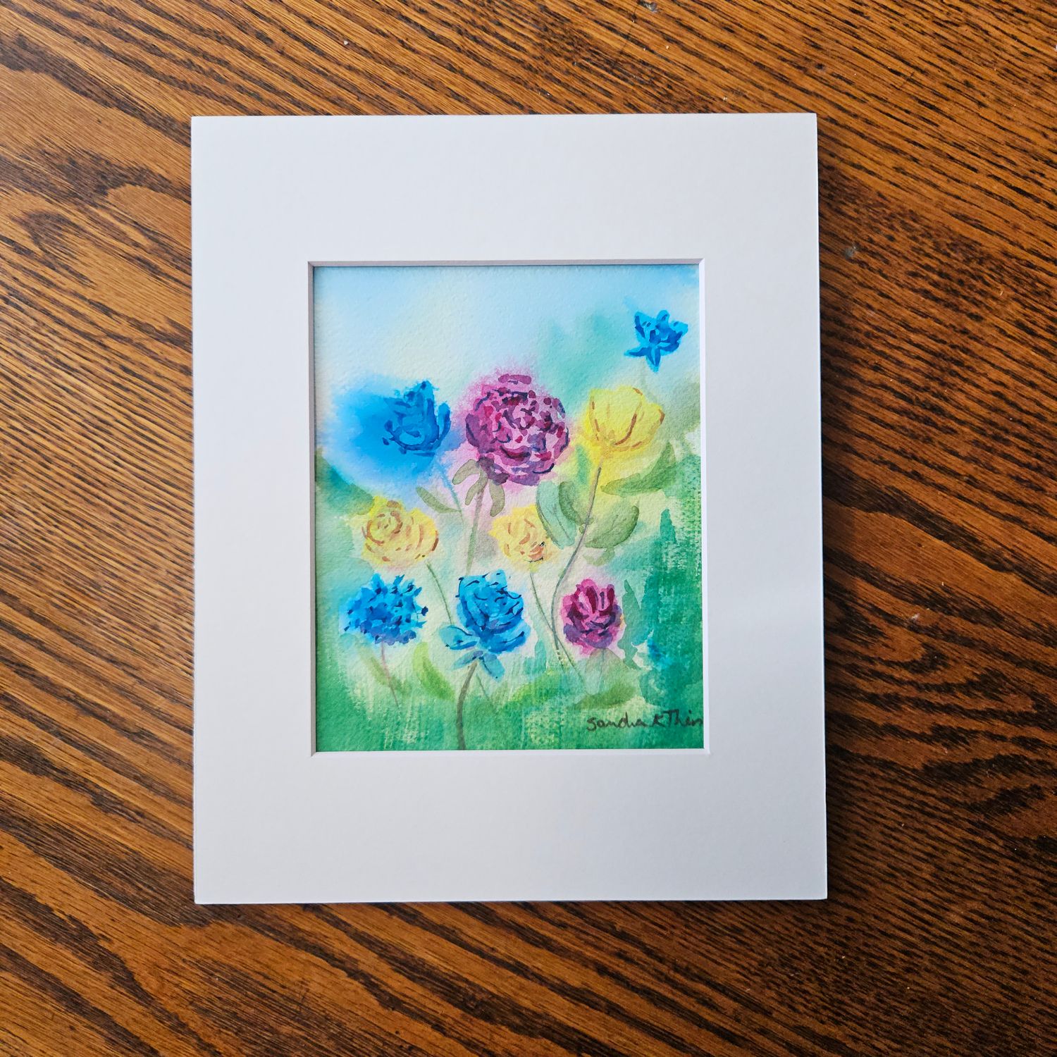 More Flowers-Watercolor