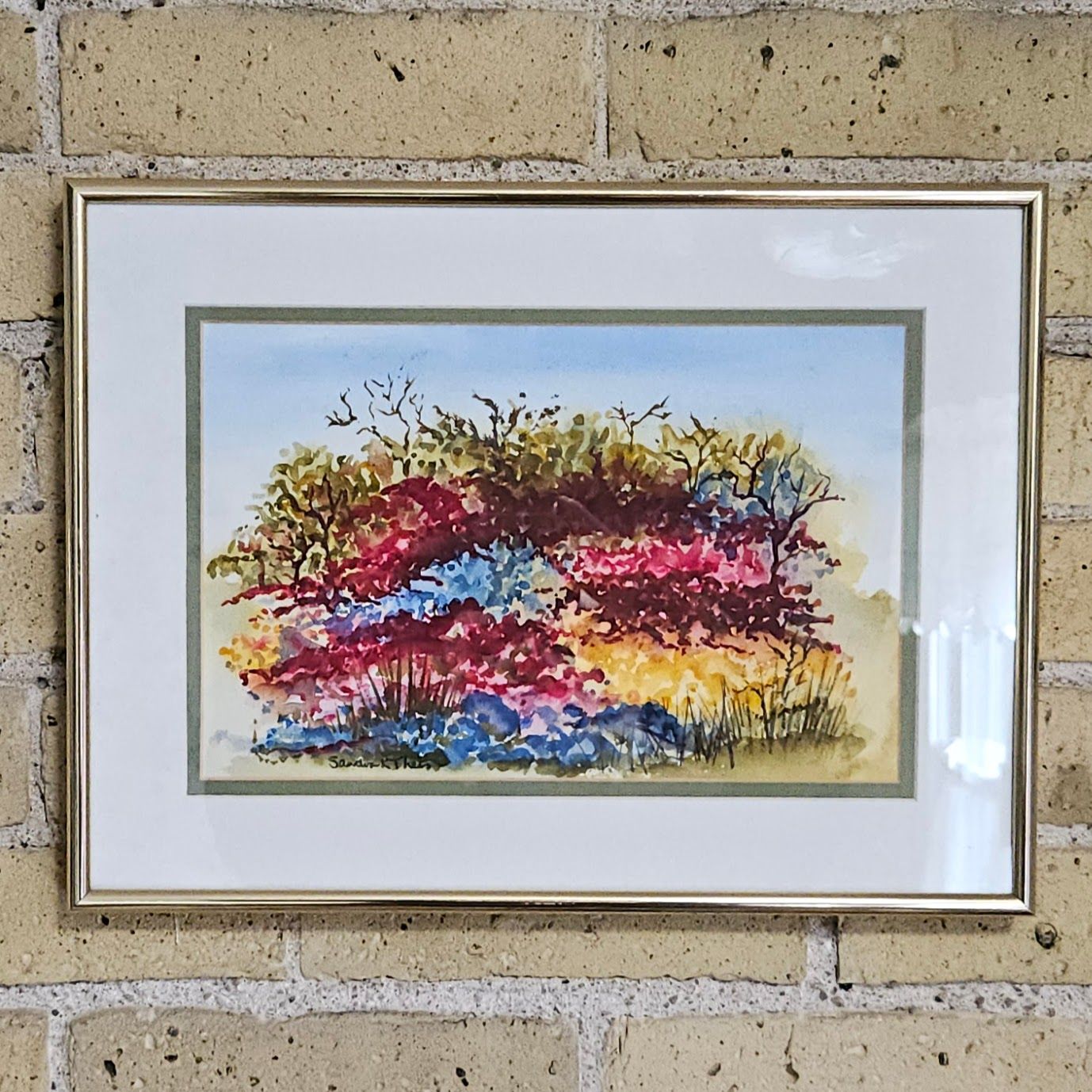 Overgrown Garden-Watercolor