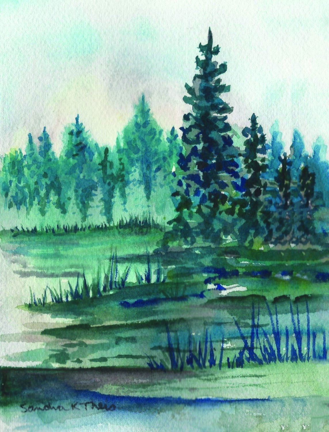 Blue Spruce-Card