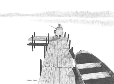 A Quiet Morning-Card