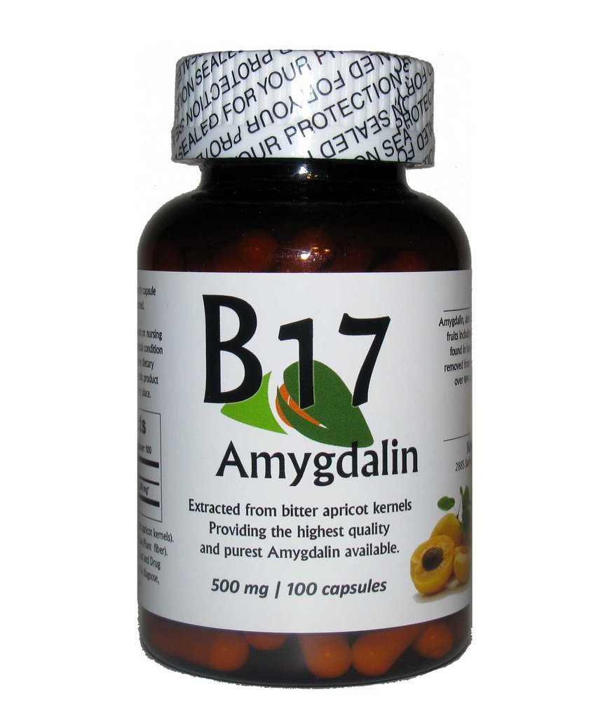 Vitamin B17 100- 500mg Caps