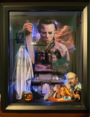 Halloween/Michael Myers 3D Shadowbox