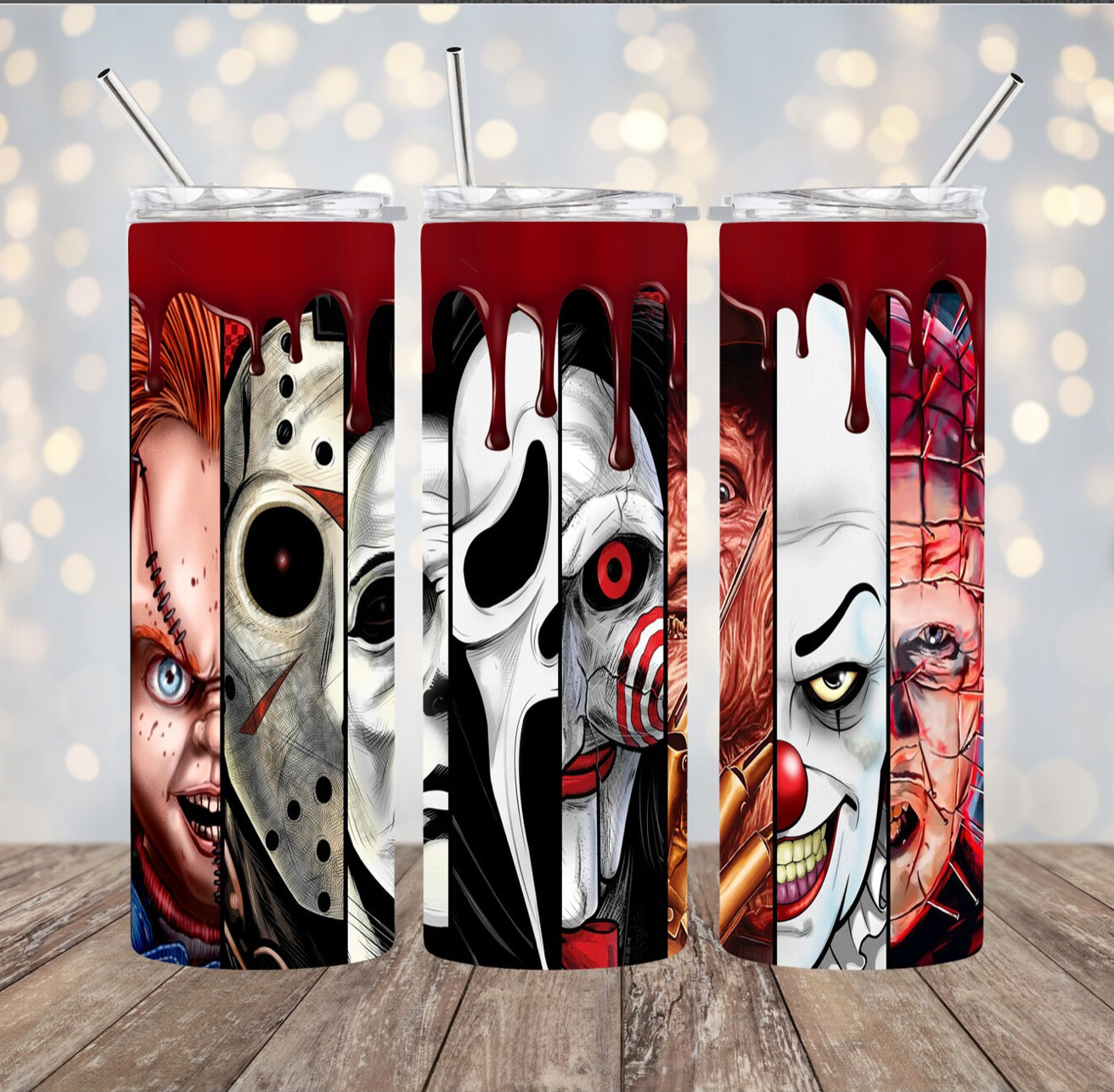 Horror Characters 20oz Tumbler