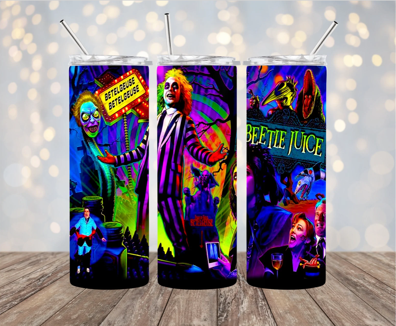 Beetlejuice 20oz Tumbler