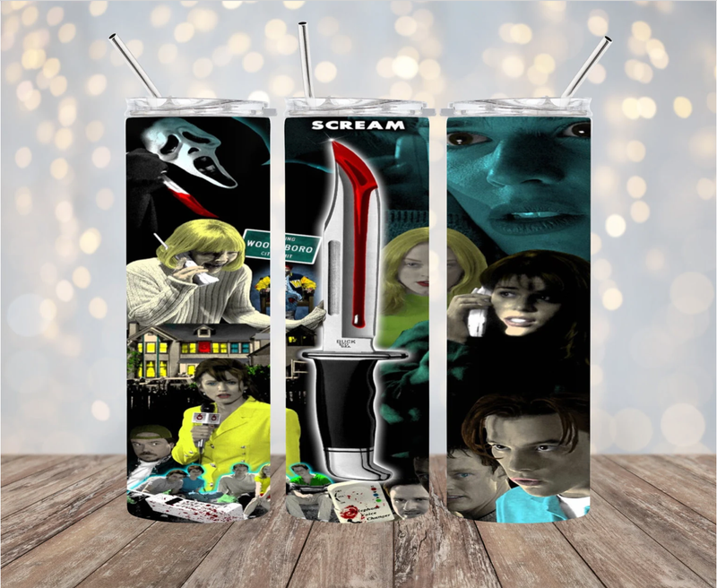 Scream Collage 20oz Tumbler