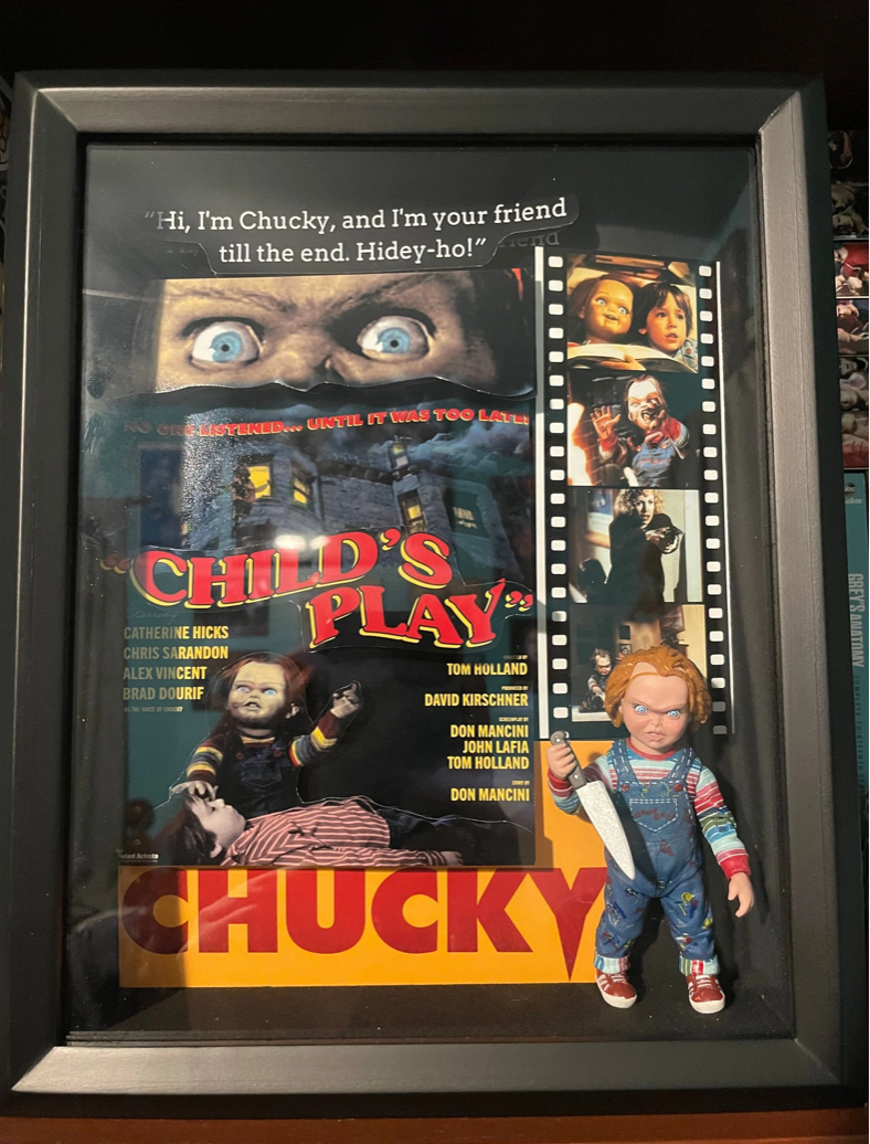 Child&#39;s Play/Chucky 3D Shadowbox