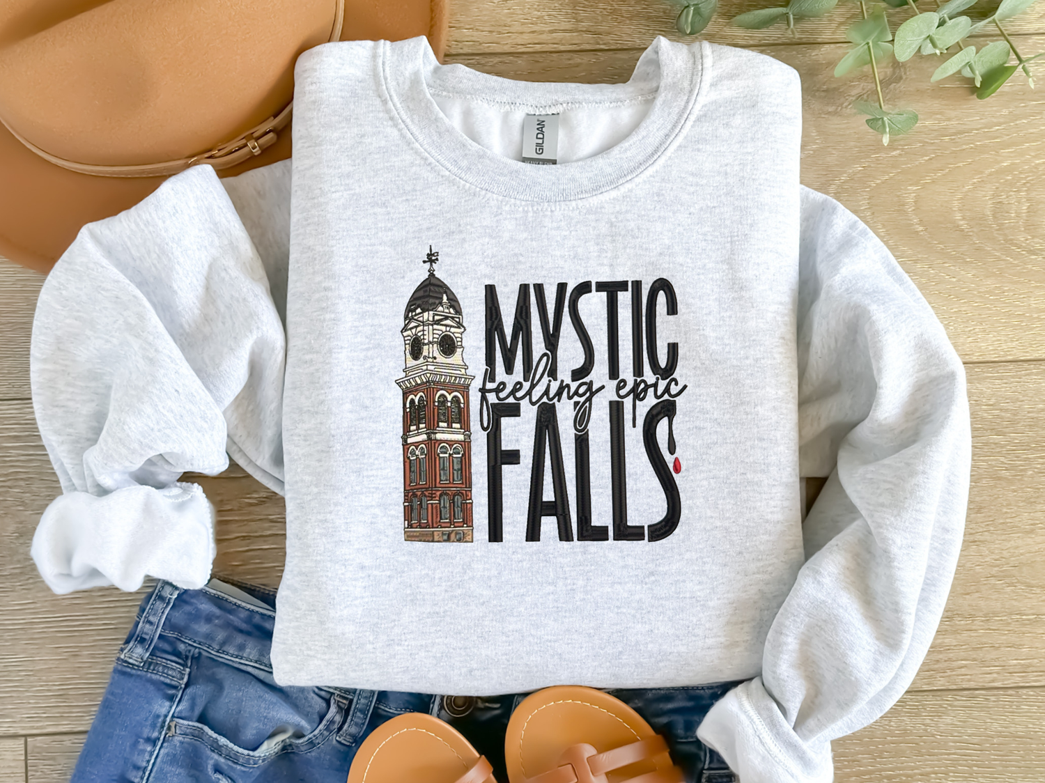 Feeling Epic Embroidered Sweatshirt
