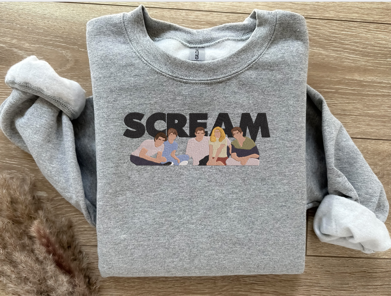 SCREAM Embroidered Sweatshirt