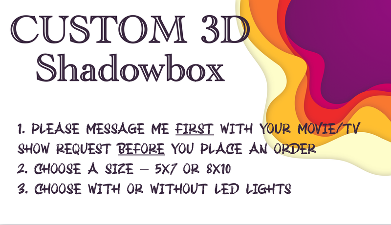 CUSTOM 3D Shadowbox