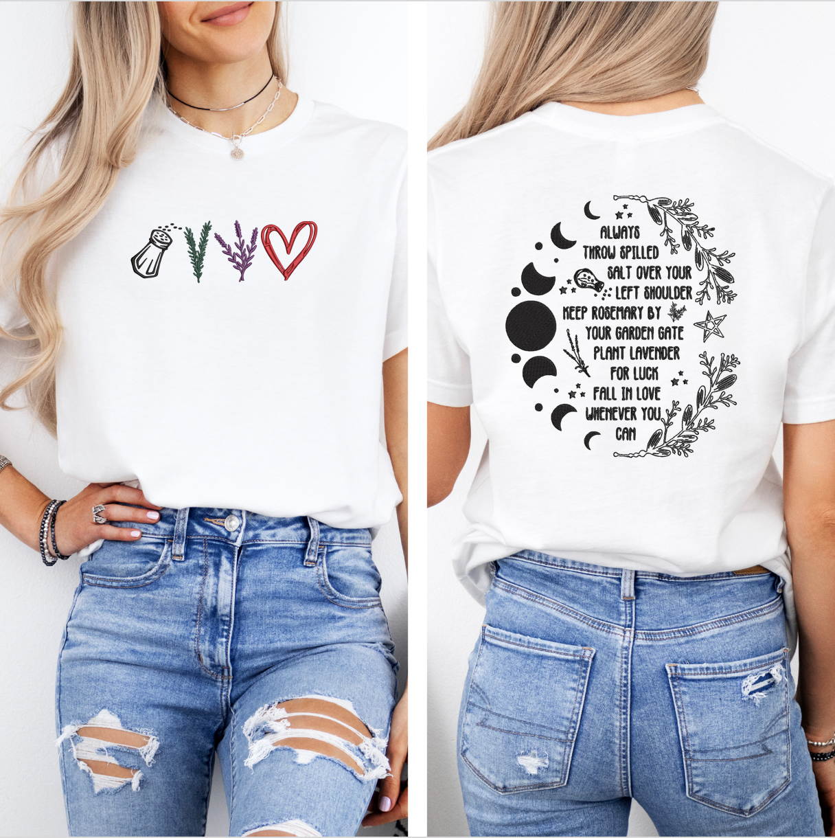 Practical Magic Embroidered T-shirt