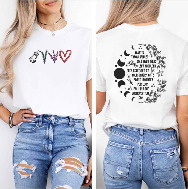 Practical Magic Embroidered T-shirt