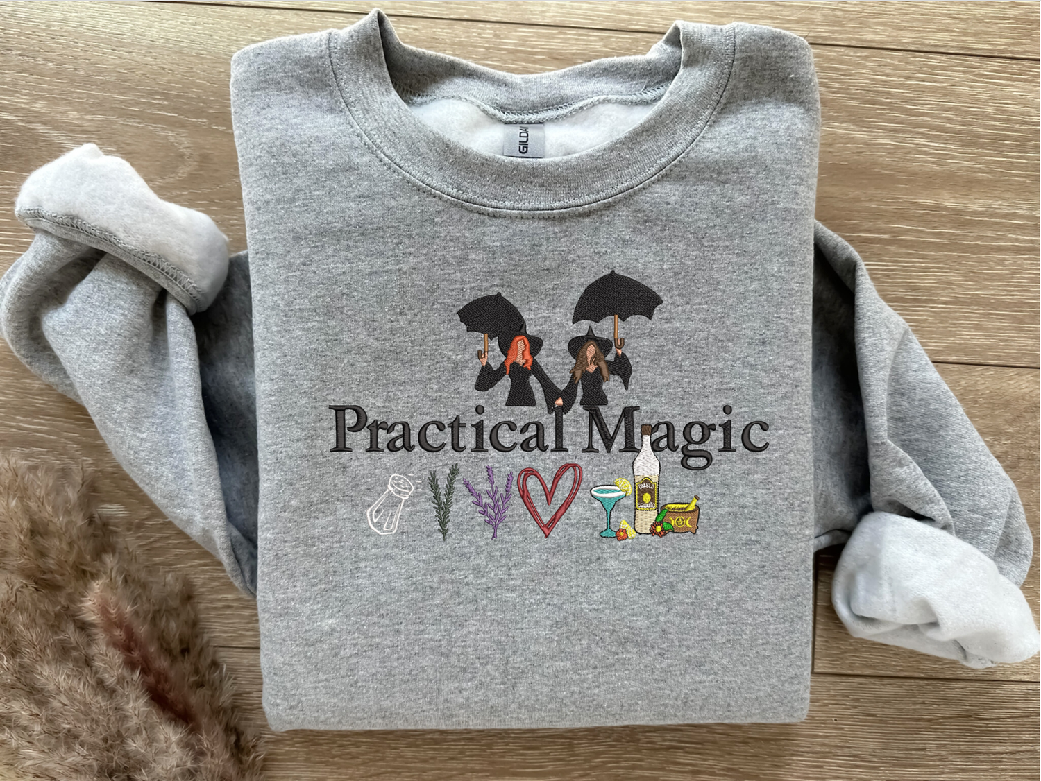 Practical Magic Embroidered Sweatshirt