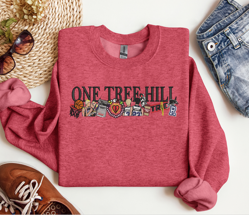 One Tree Hill Embroidered Sweatshirt