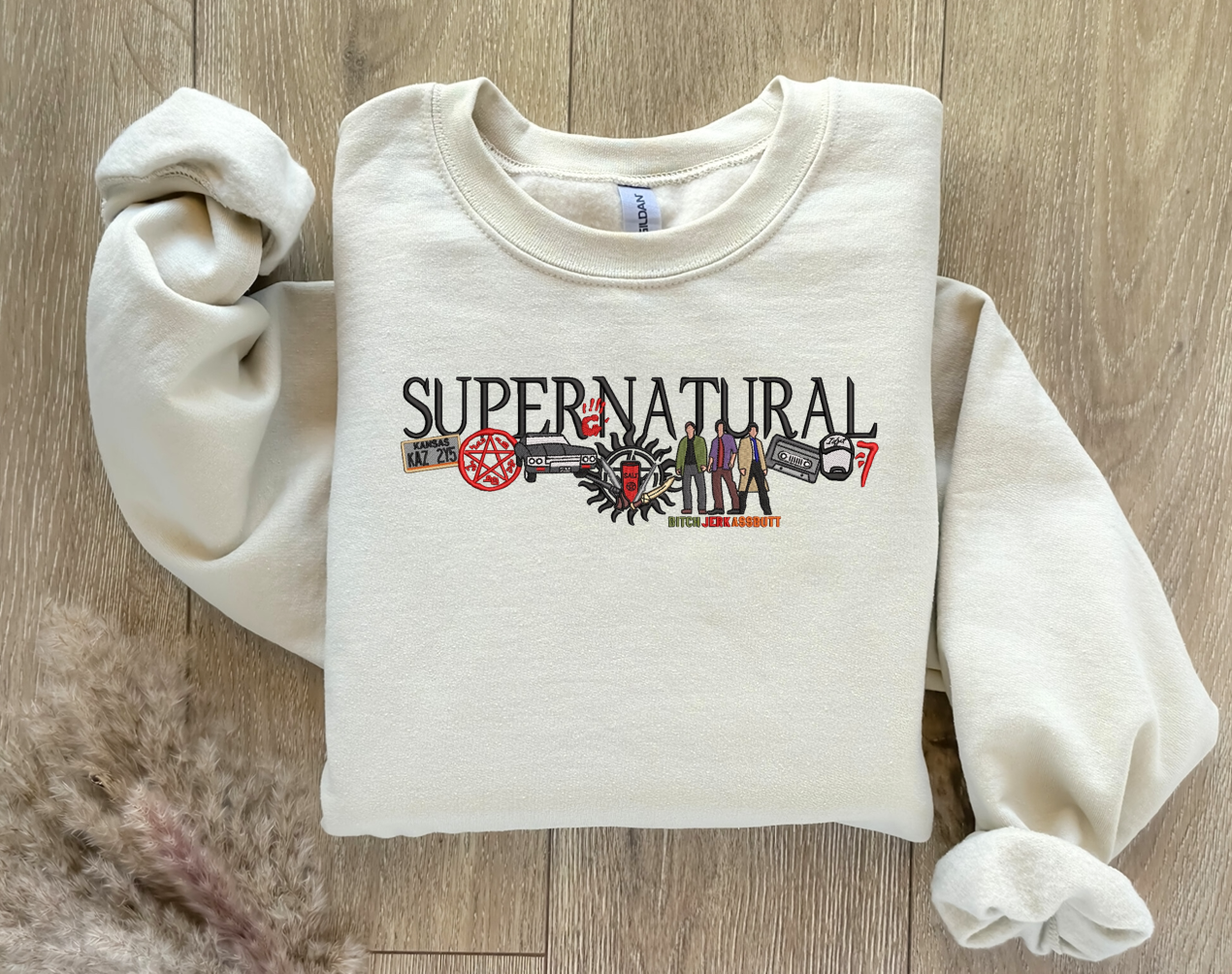Supernatural Embroidered Sweatshirt